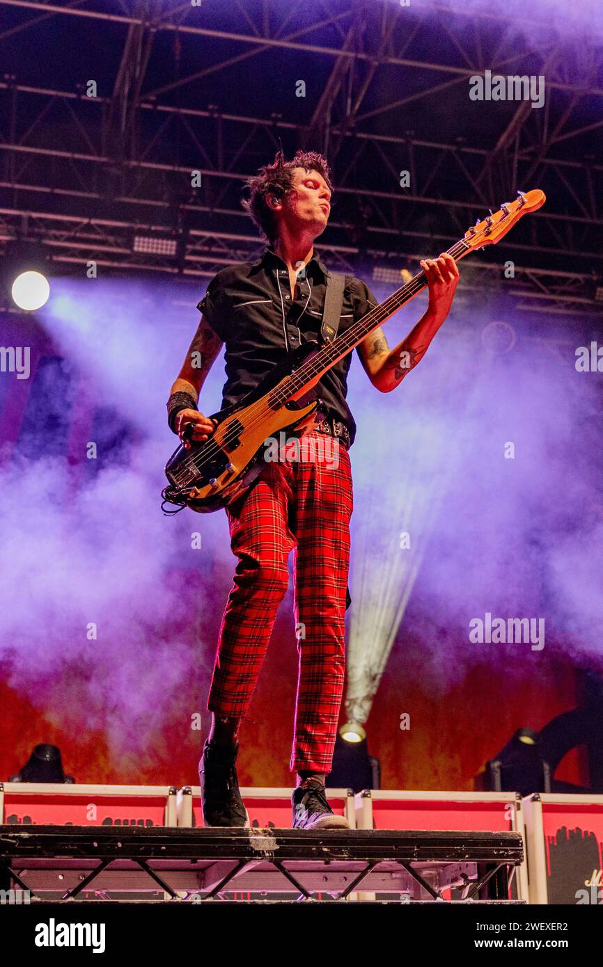 Italien 01 Juni 2023 Sum 41 Live beim Slam Dunk Italy Festival Bellaria-Igea Marina © Andrea Ripamonti / Alamy Stockfoto