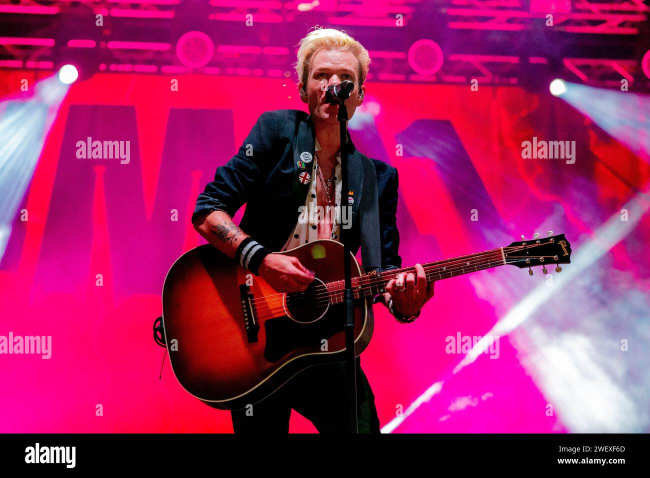 Italien 01 Juni 2023 Sum 41 Live beim Slam Dunk Italy Festival Bellaria-Igea Marina © Andrea Ripamonti / Alamy Stockfoto