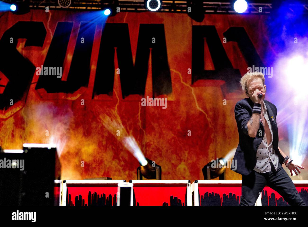 Italien 01 Juni 2023 Sum 41 Live beim Slam Dunk Italy Festival Bellaria-Igea Marina © Andrea Ripamonti / Alamy Stockfoto