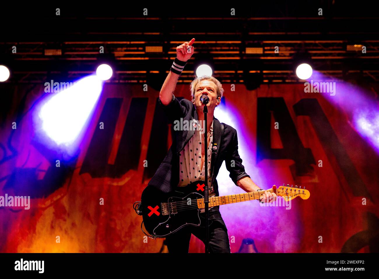 Italien 01 Juni 2023 Sum 41 Live beim Slam Dunk Italy Festival Bellaria-Igea Marina © Andrea Ripamonti / Alamy Stockfoto