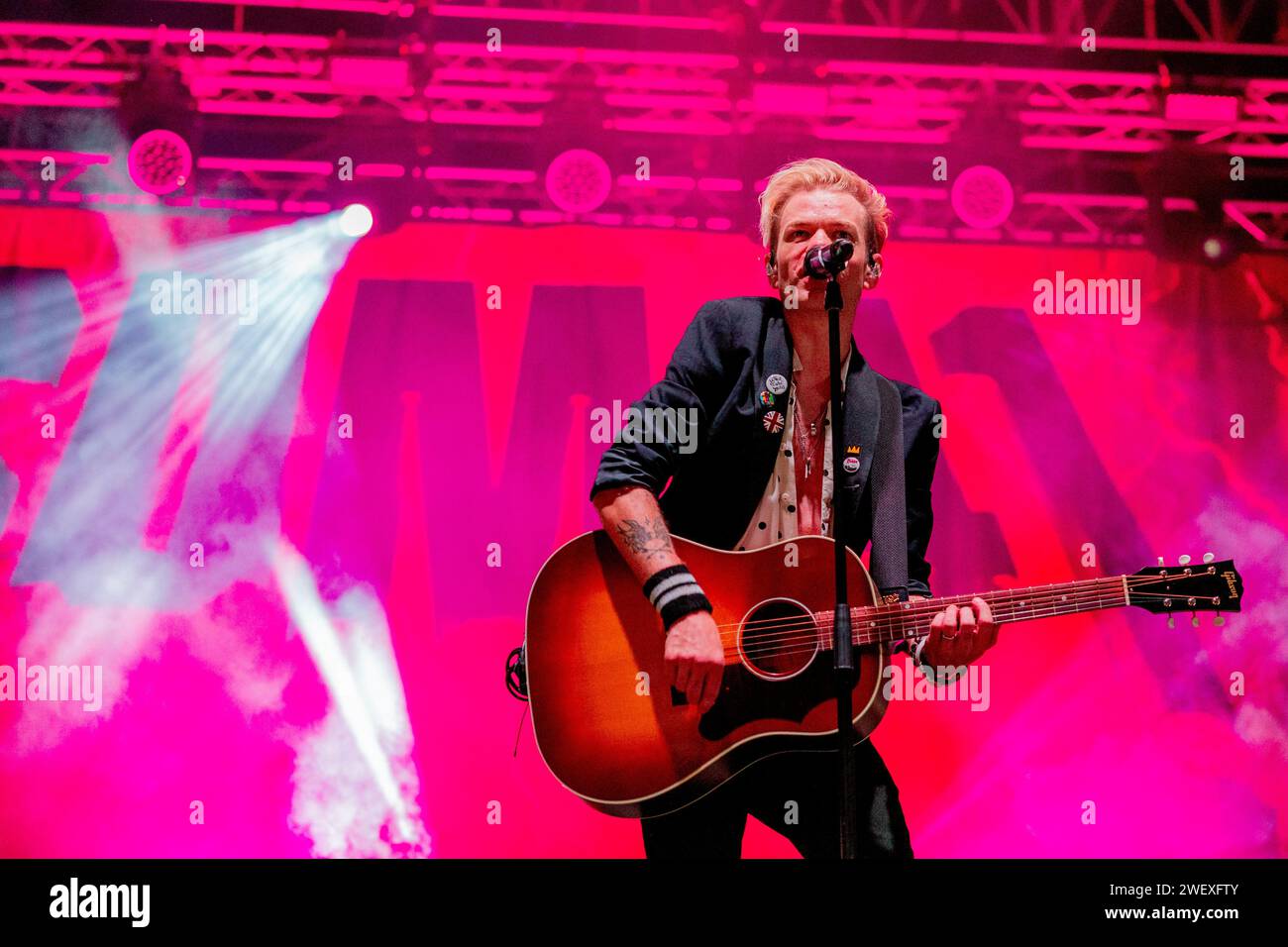 Italien 01 Juni 2023 Sum 41 Live beim Slam Dunk Italy Festival Bellaria-Igea Marina © Andrea Ripamonti / Alamy Stockfoto