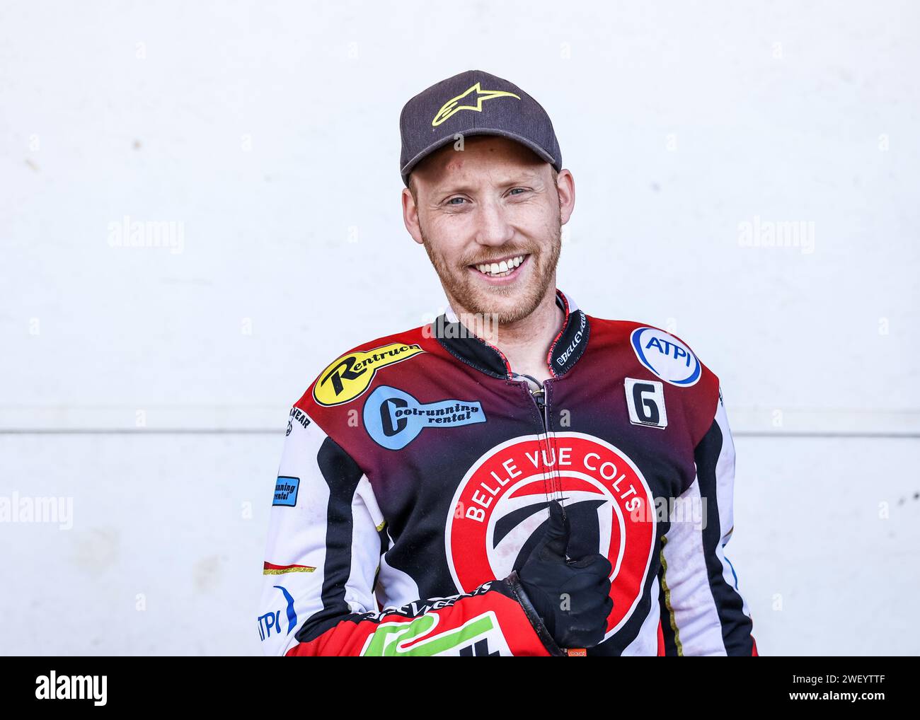 Paul Bowen – speedway-Fahrer für Belle Vue Colts 2023 Stockfoto