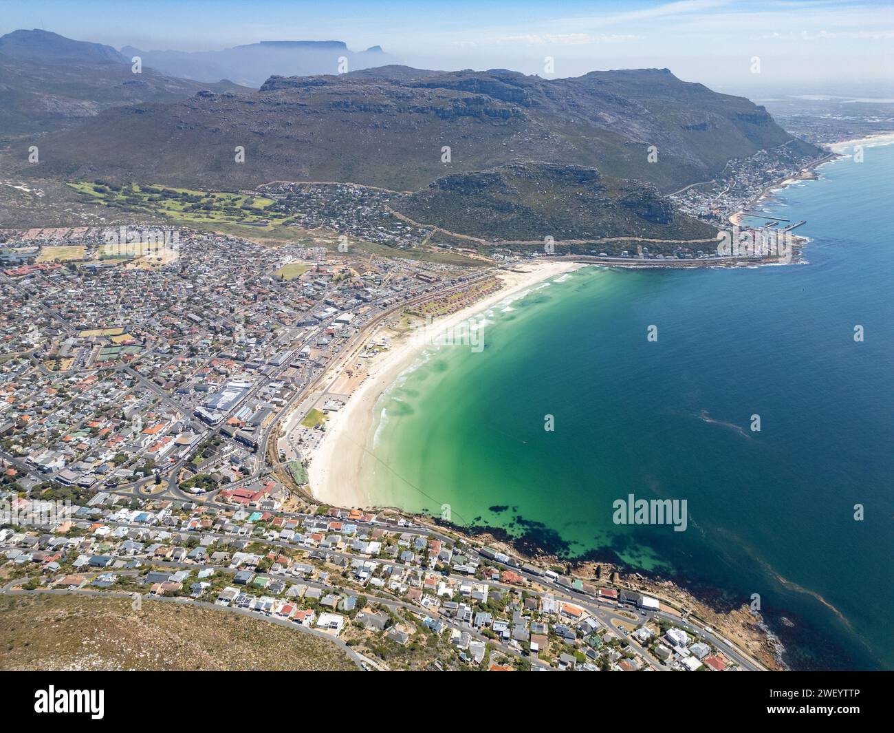 Fish Hoek, Kapstadt, Südafrika Stockfoto