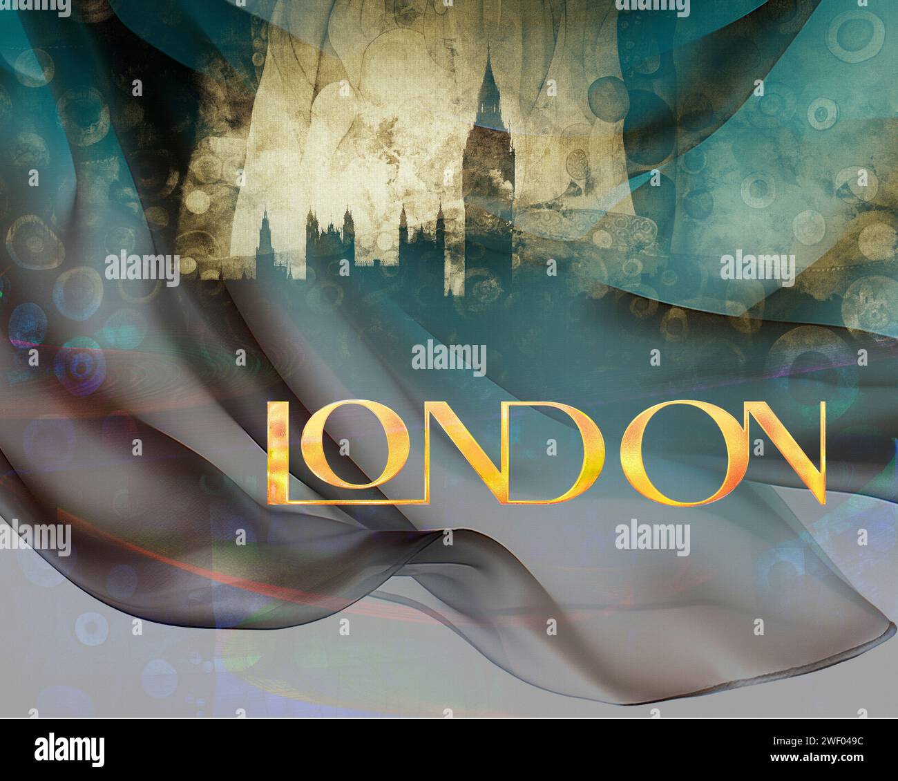 MODERNES DESIGN: London von Edmund Nagele FRPS Stockfoto