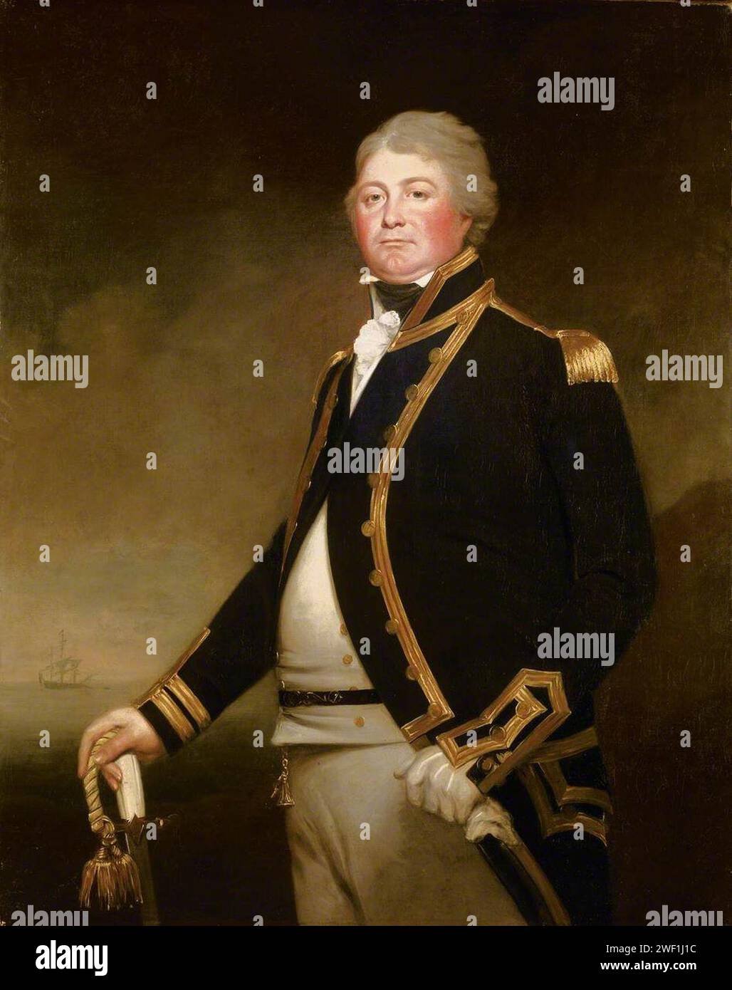 Archer James Oliver (1774–1842) – Captain James Newman-Newman (1767–1811) Stockfoto