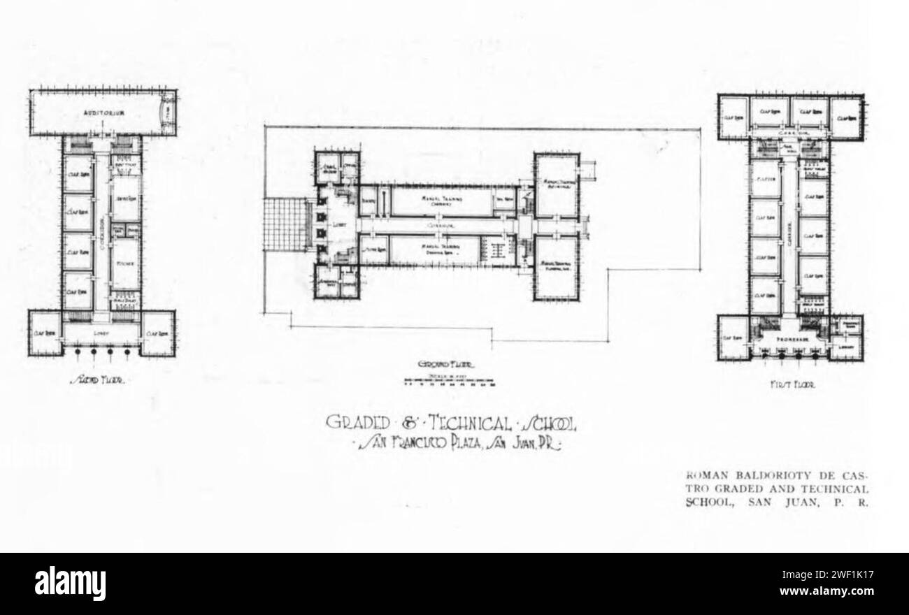 Architectural Record 1920-08 Vol 48 ISS 2 (Seite 62 Erntegut). Stockfoto