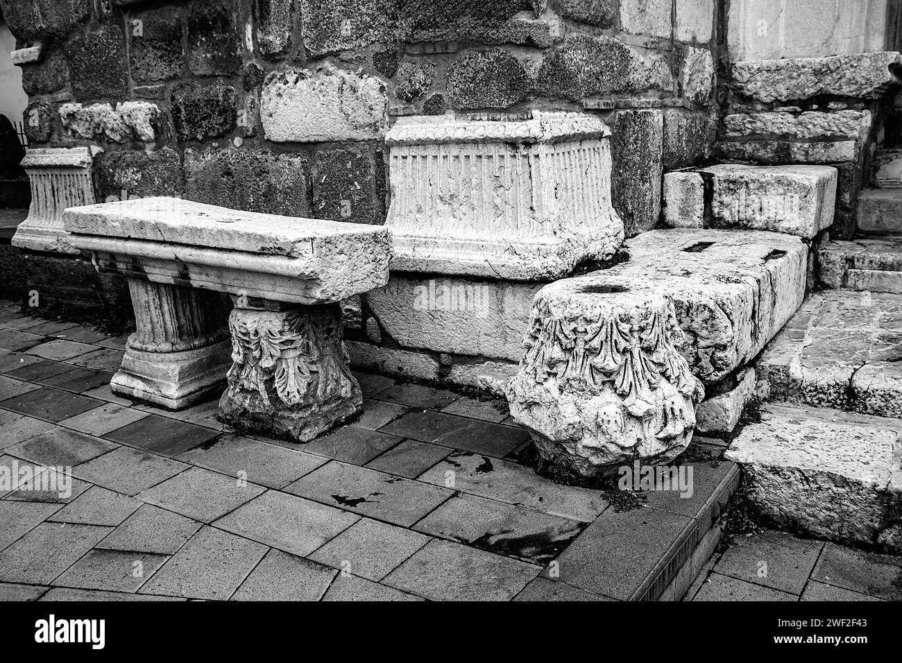 Aslanhane (Ahi Şerafettin) Moschee Ankara Stockfoto