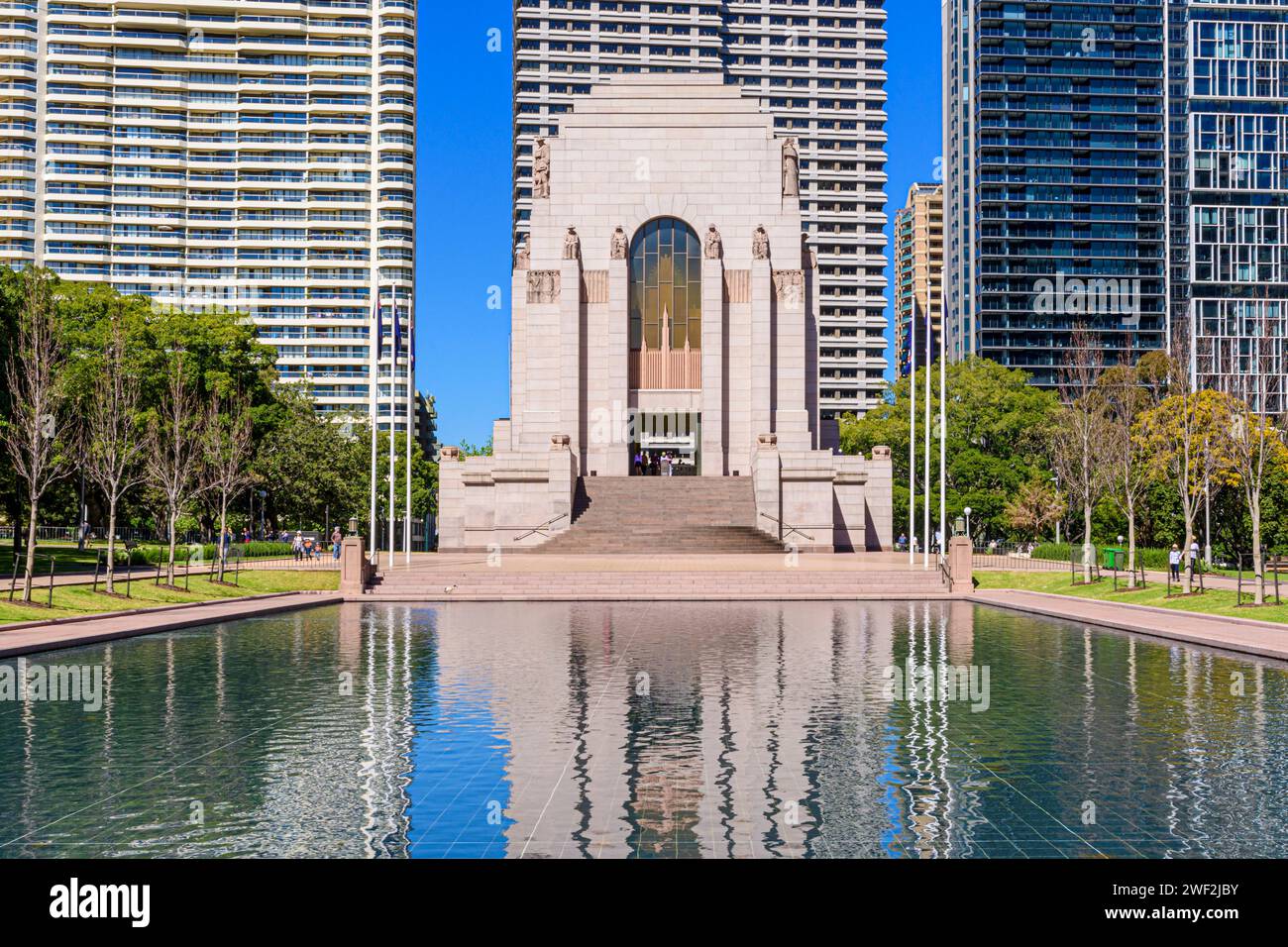 Anzac Memorial im Hyde Park South, Sydney, Australien Stockfoto