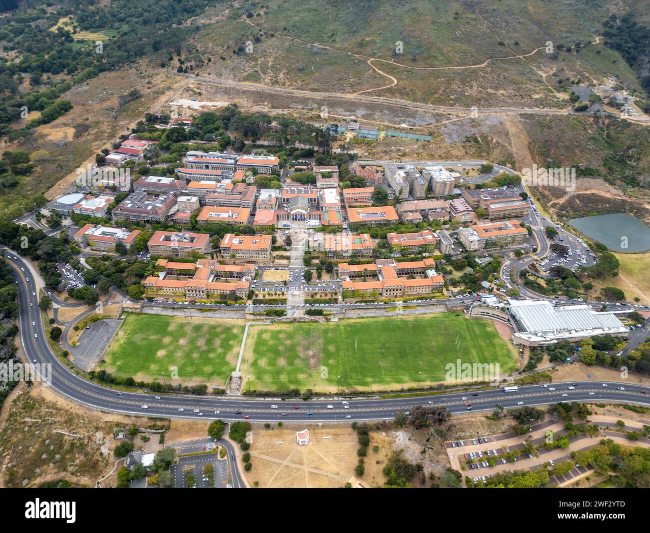 Universität Kapstadt UCT, Rondebosch, Kapstadt, Südafrika Stockfoto