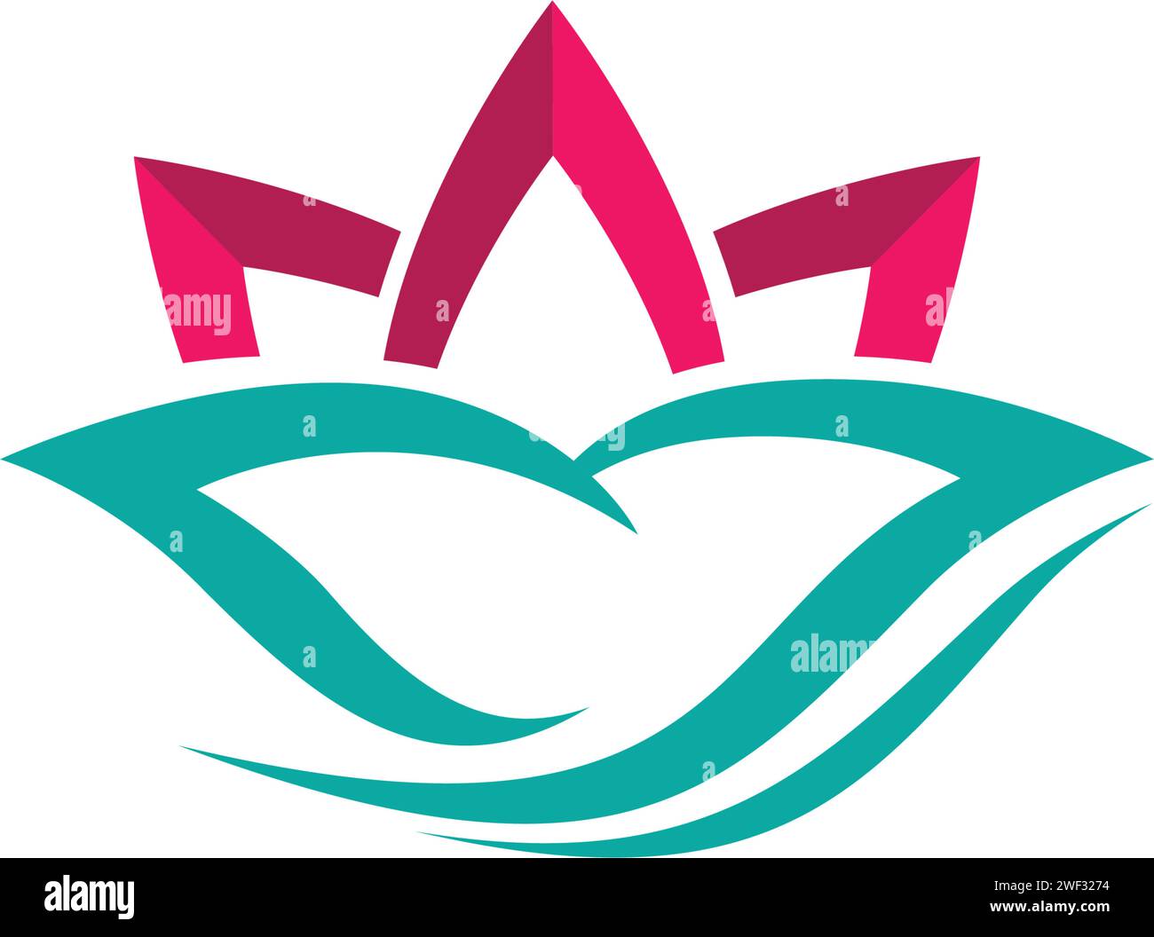 Schönheit Vektor Blumen design Logo-Vorlage-Symbol Stock Vektor