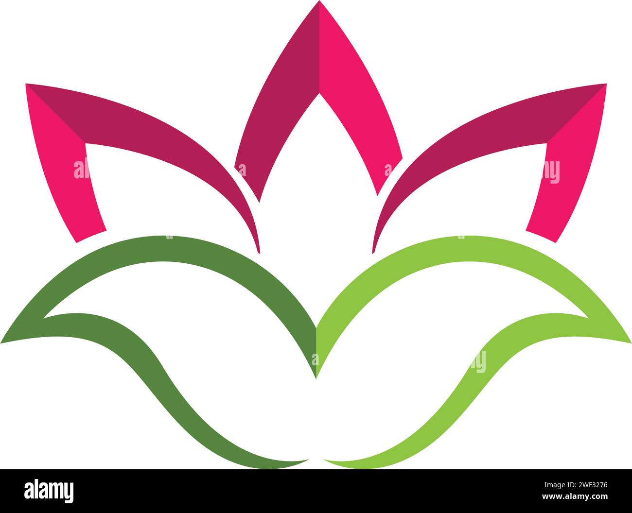 Schönheit Vektor Blumen design Logo-Vorlage-Symbol Stock Vektor