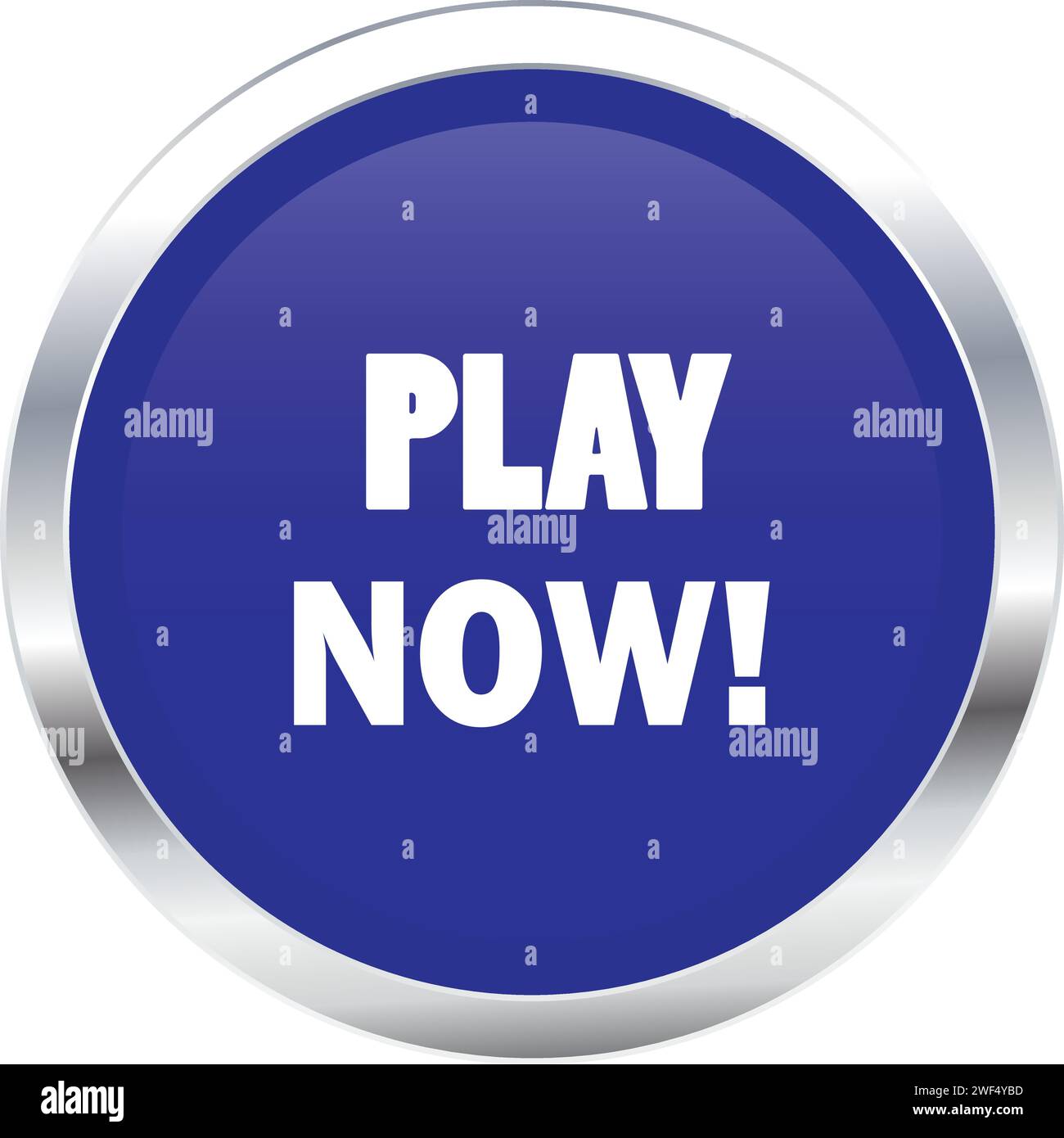 Schaltfläche „jetzt abspielen“, „jetzt abspielen“-Zeichen, „jetzt abspielen“ Blaues Symbol Stock Vektor