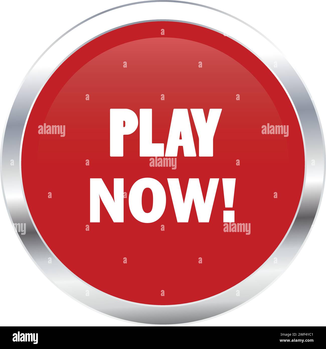 Schaltfläche „jetzt abspielen“, „jetzt abspielen“-Zeichen, „jetzt abspielen“-Symbol „Rot“ Stock Vektor