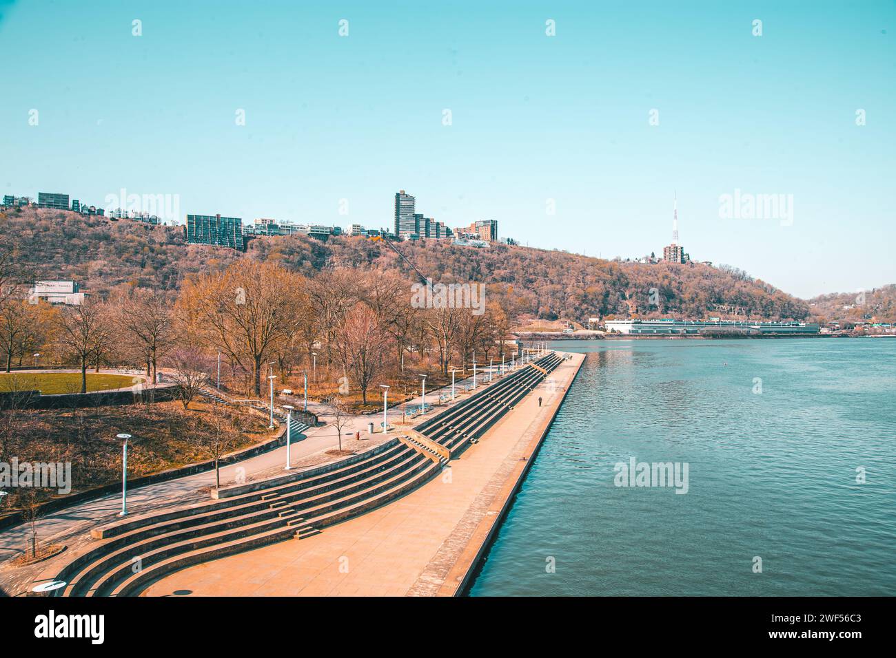 Point State Park in Pittsburgh, Pennsylvania Stockfoto