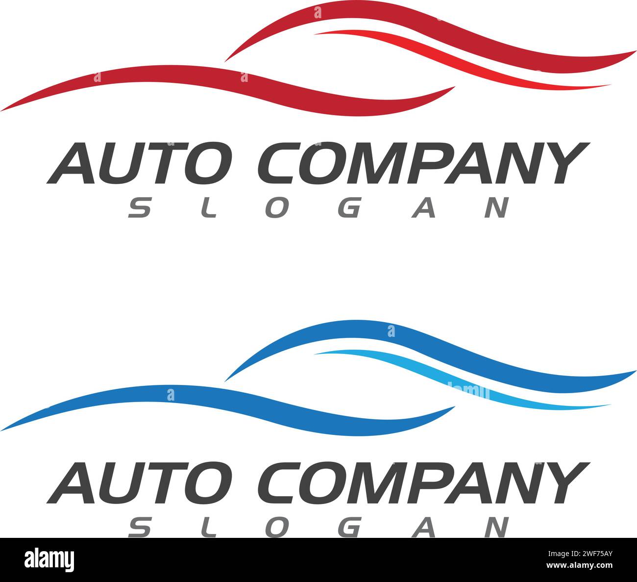 Auto Logo Template Vector Illustration Icon Design Stock Vektor