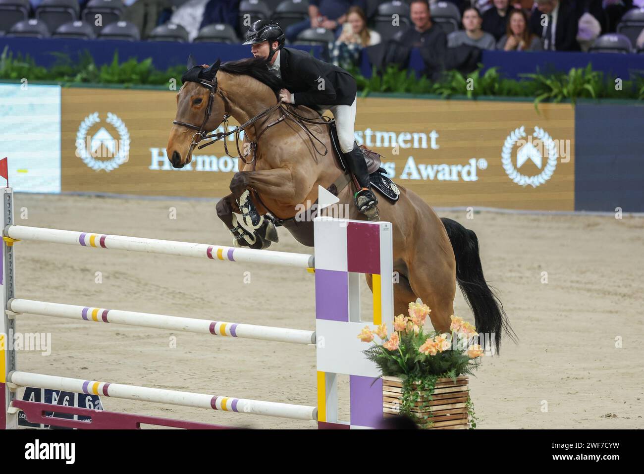 AMSTERDAM, NIEDERLANDE 28. JANUAR Michael Duffy (IRL) Claptonn