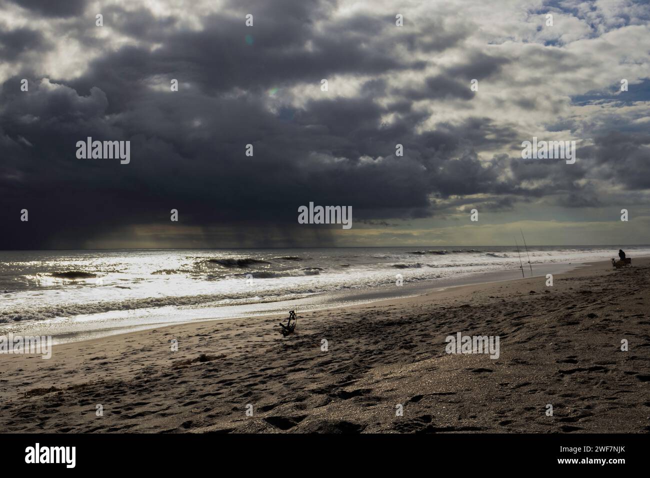 melbourne Beach Stockfoto