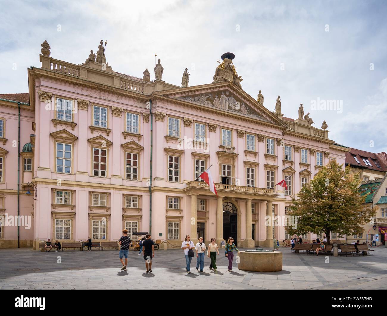 Primaten oder Primacial Palace, Altstadt von Bratislava, Slowakei Stockfoto