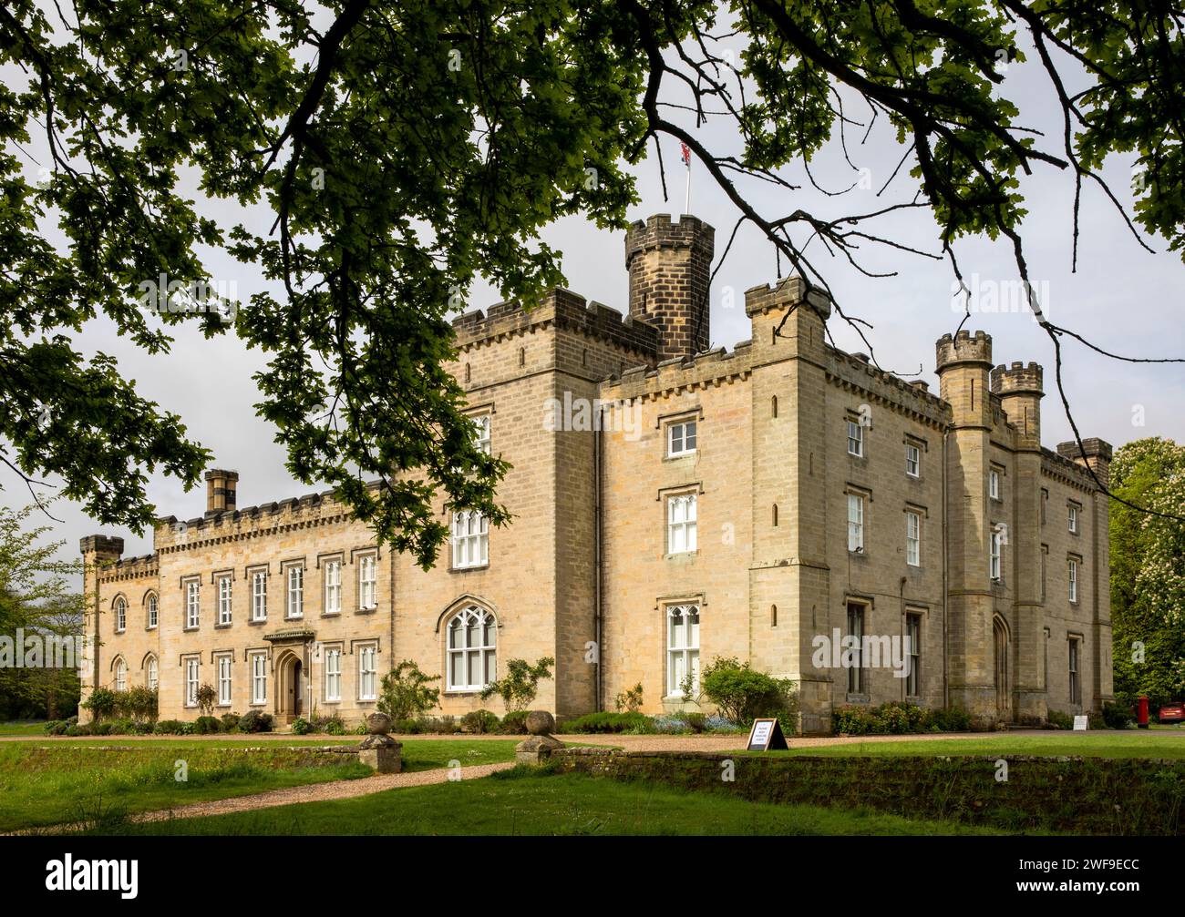 Großbritannien, England Kent, Chiddingstone, Chiddingstone Castle Stockfoto