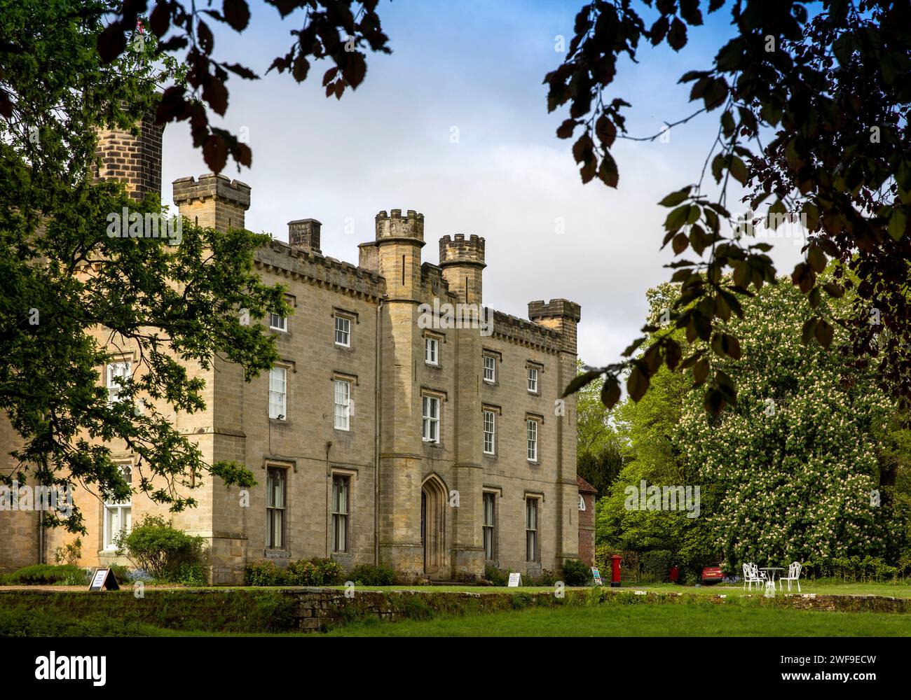 Großbritannien, England Kent, Chiddingstone, Chiddingstone Castle Stockfoto