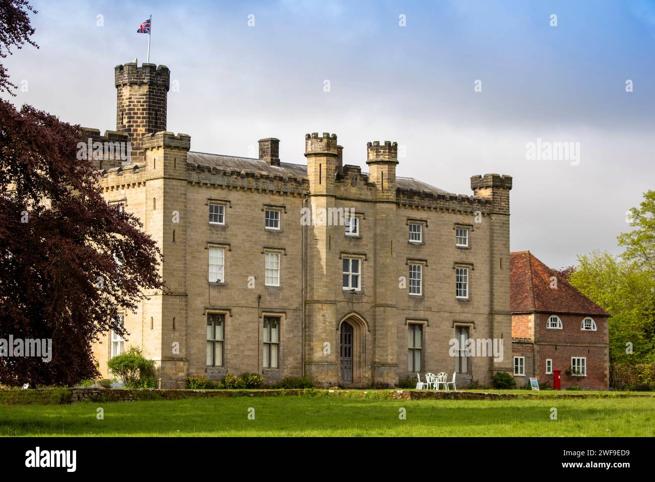 Großbritannien, England Kent, Chiddingstone, Chiddingstone Castle Stockfoto