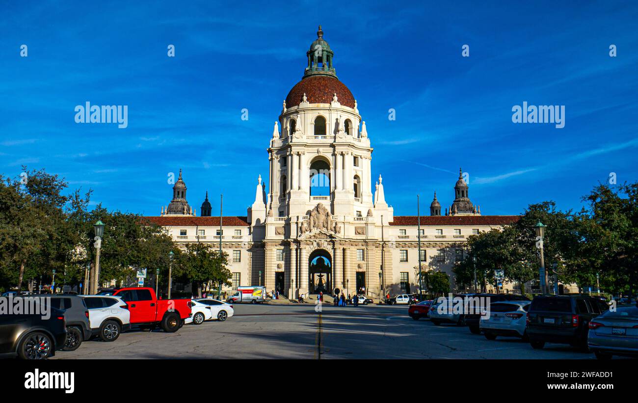 Das Rathaus von Pasadena in Pasadena, Kalifornien Stockfoto