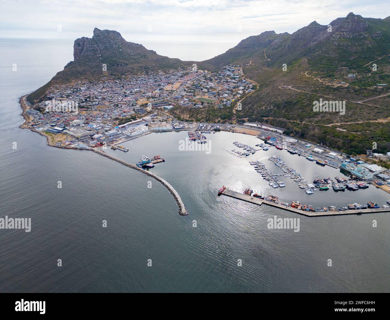 Hangberg, Hout Bay, Kapstadt, Südafrika Stockfoto