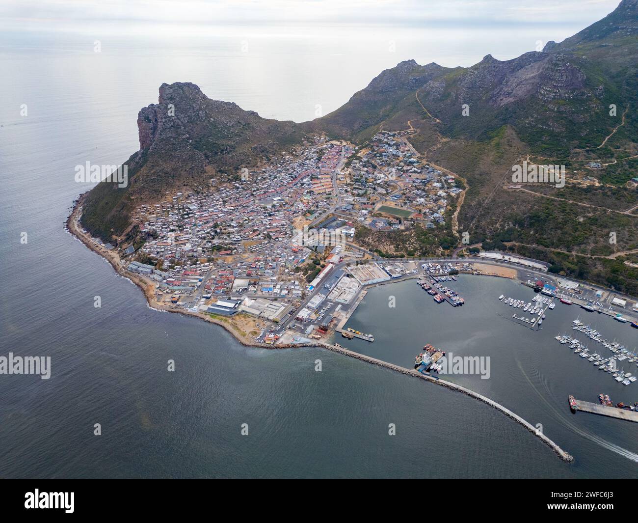 Hangberg, Hout Bay, Kapstadt, Südafrika Stockfoto