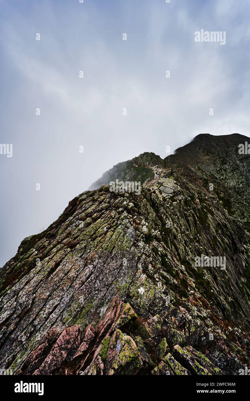 Blick vom Mount Katahdin, appalachian Trail, Baxter State Park, Maine, USA Stockfoto