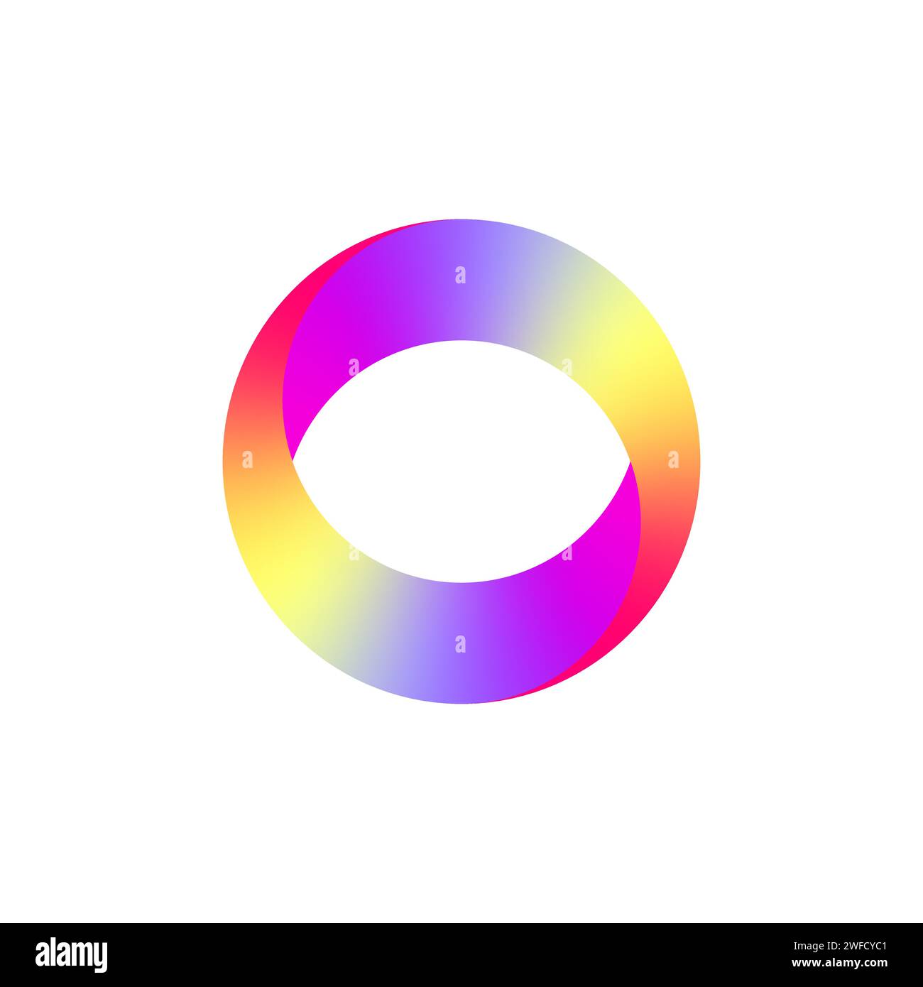 Farbellipsenverlauf. Abstrakte geometrische Kunst. Hintergrund der digitalen Technologie. Vektorabbildung. Rohbild. EPS 10. Stock Vektor