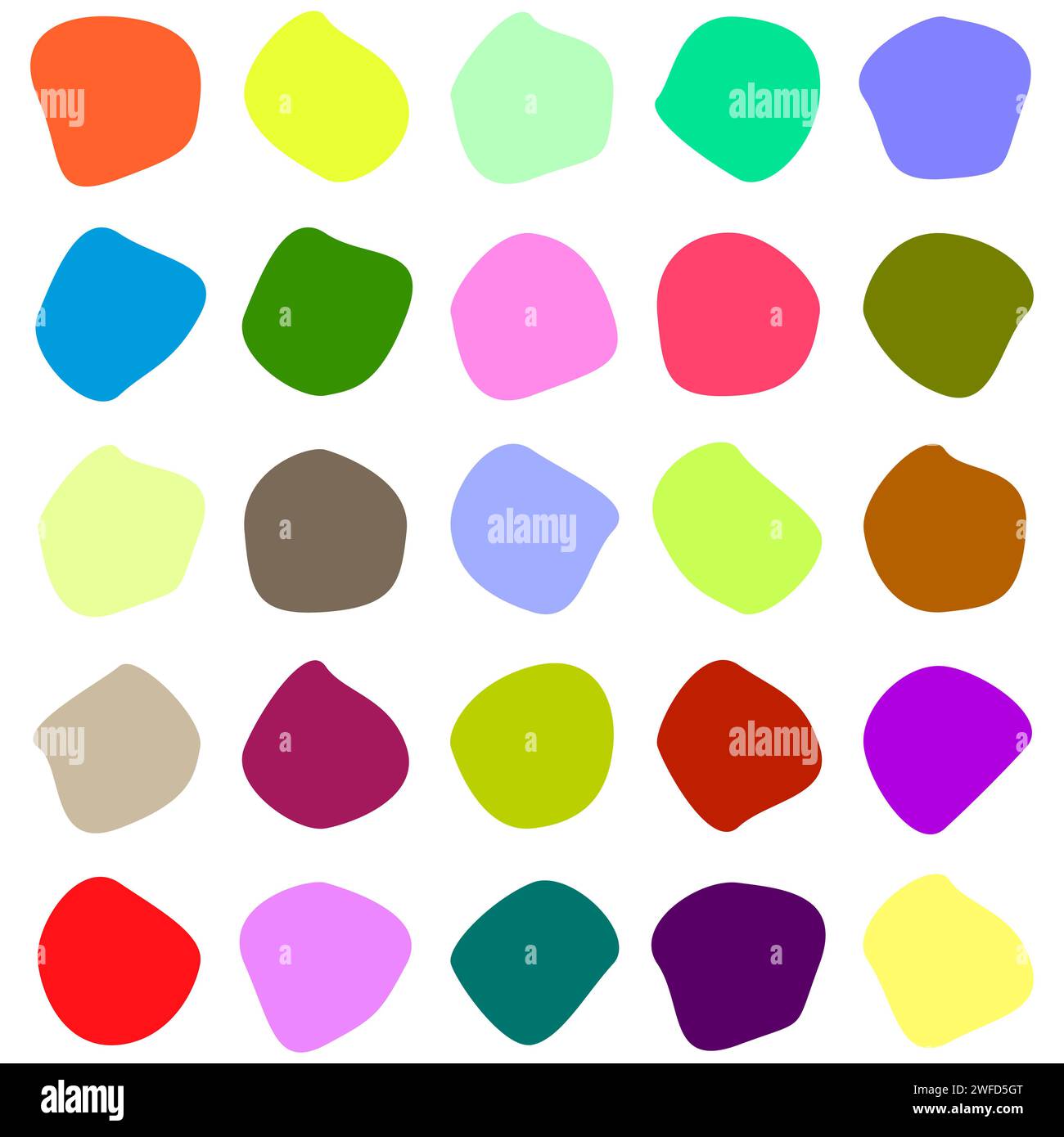 Aquarellflecken. Grafikelement. Vektorabbildung. EPS 10. Stock Vektor