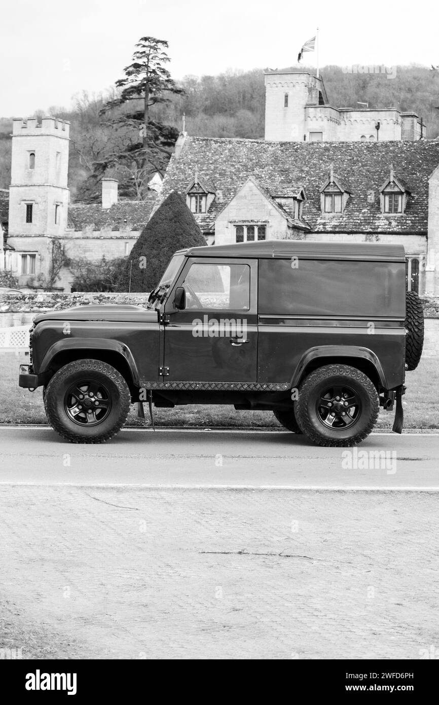 Landrover Defender Stockfoto