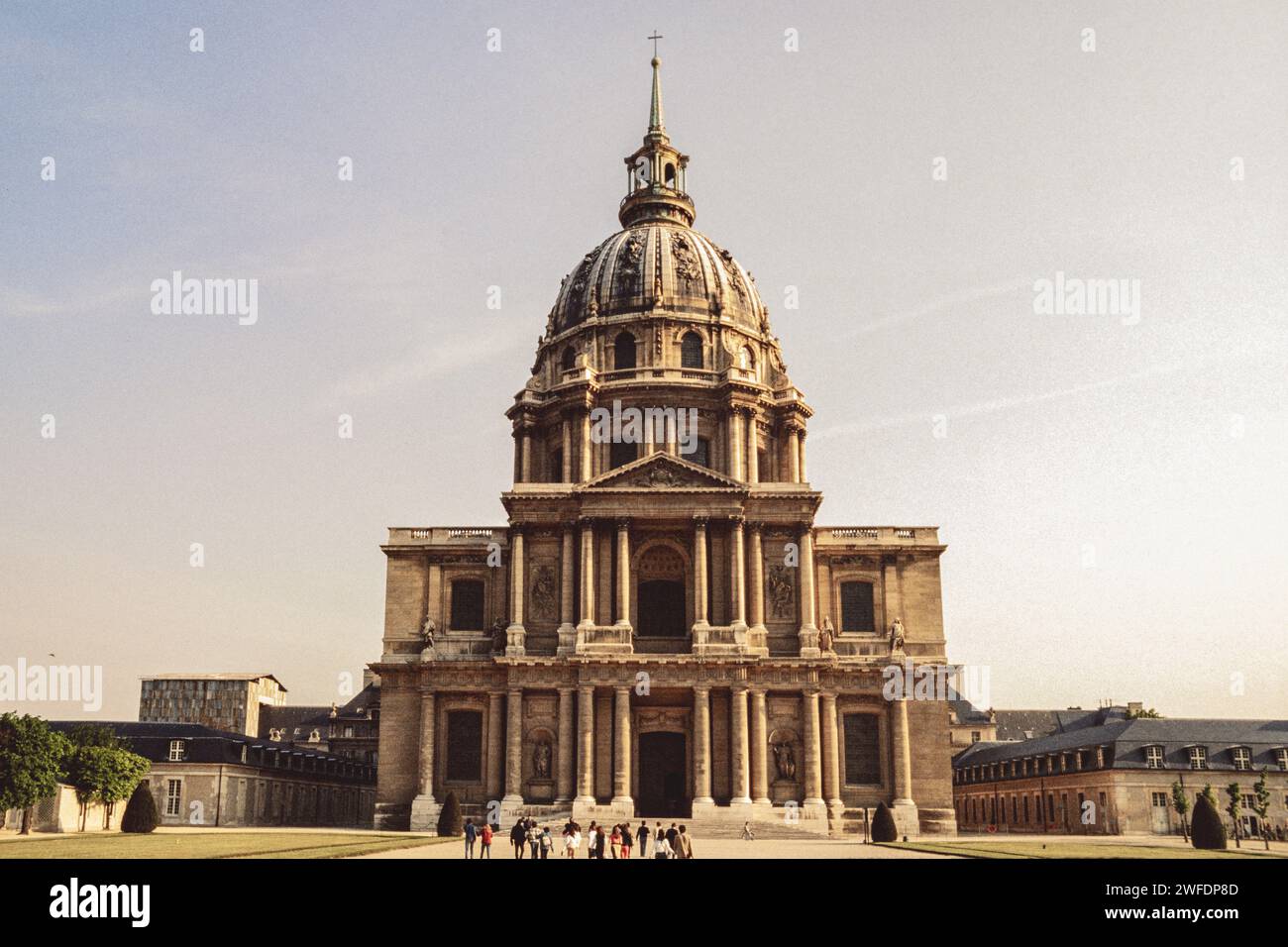 Les Invalides, Paris 1980er Jahre Stockfoto