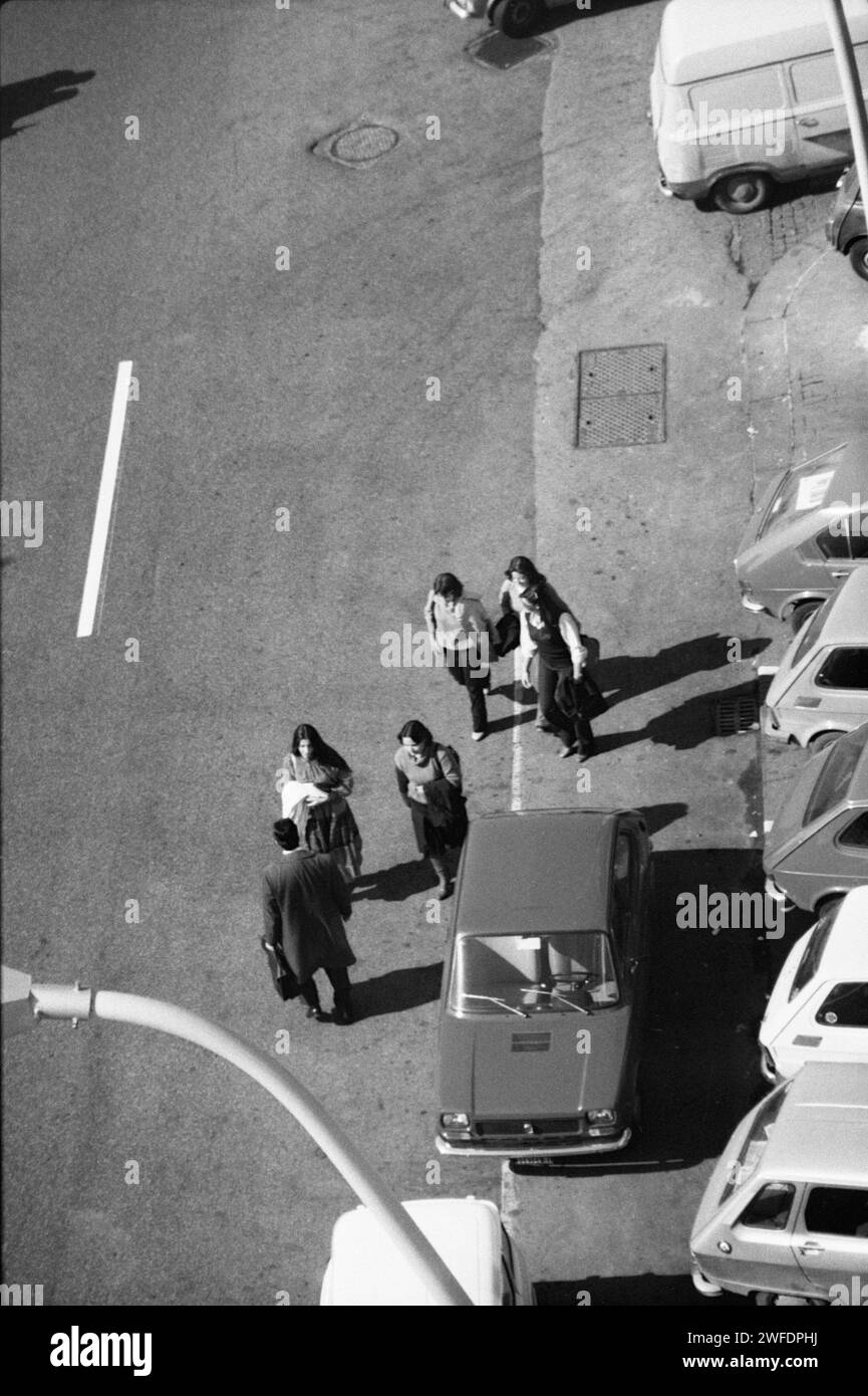 Street, Neapel, Italien, März 1978 Stockfoto