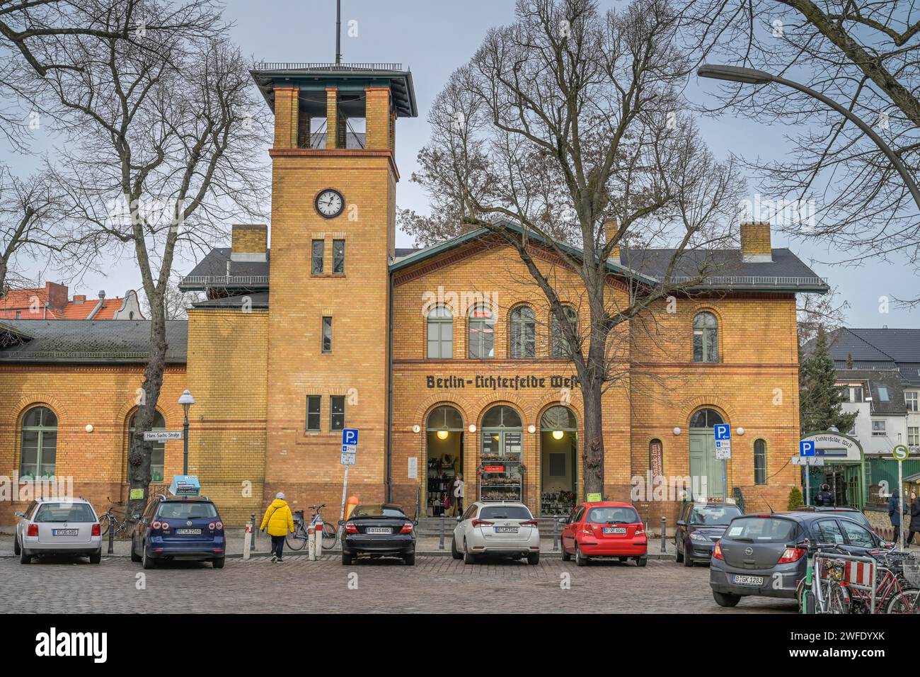 S-Bahnhof Lichterfelde West, Lichterfelde, Steglitz-Zehlendorf, Berlin, Deutschland Stockfoto