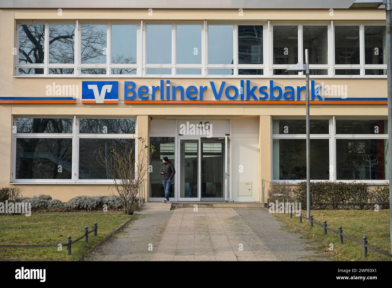 Berliner Volksbank, Schloßstraße, Steglitz, Steglitz-Zehlendorf, Berlin, Deutschland Stockfoto