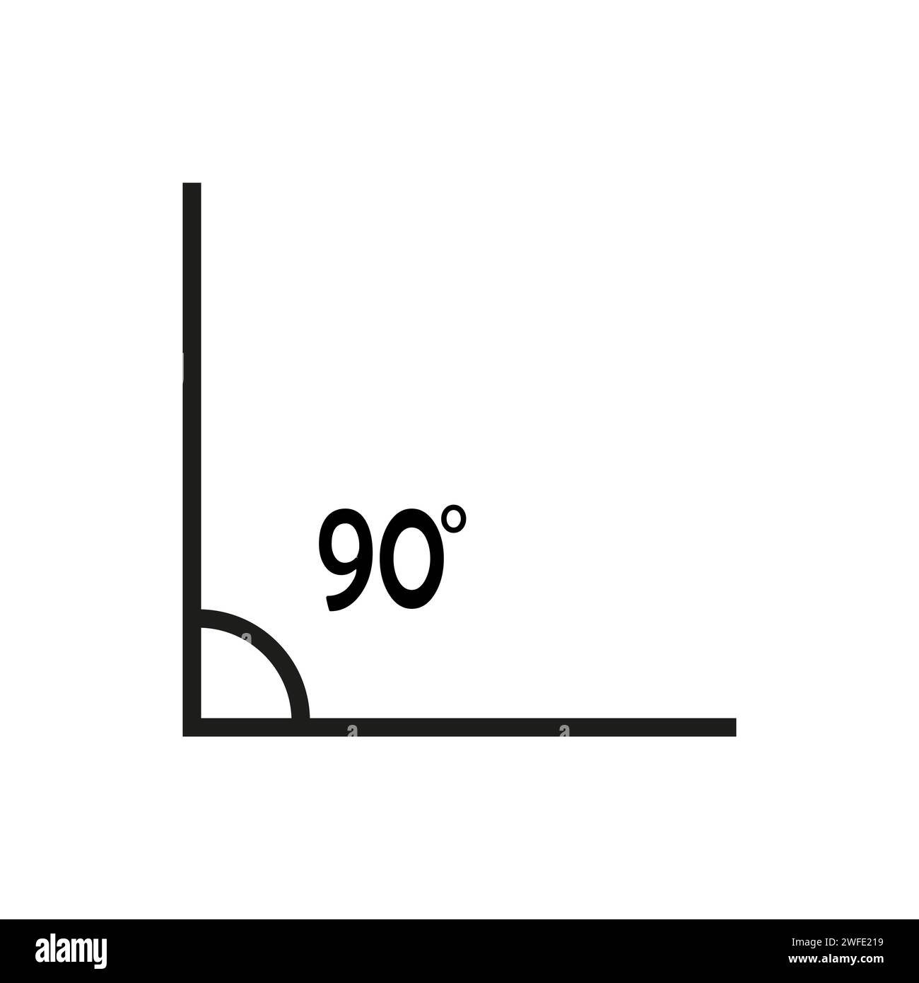 45 grad winkel symbol vektor vektoren -Fotos und -Bildmaterial in hoher ...