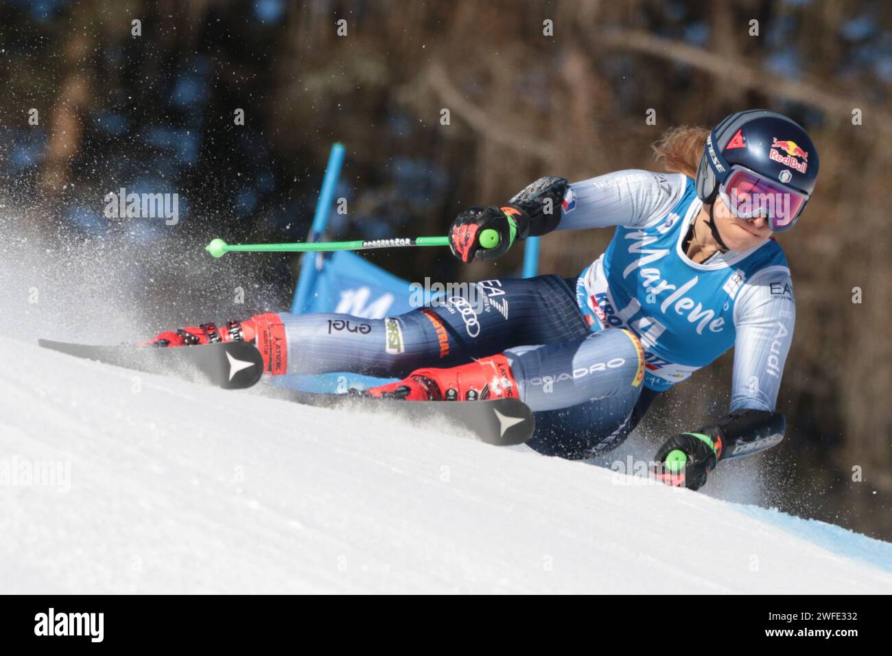 Kronplatz, Südtirol, Italien. 30. Januar 2024. Audi FIS Ski Damen WM; Sofia Goggia (ITA) Credit: Action Plus Sports/Alamy Live News Stockfoto