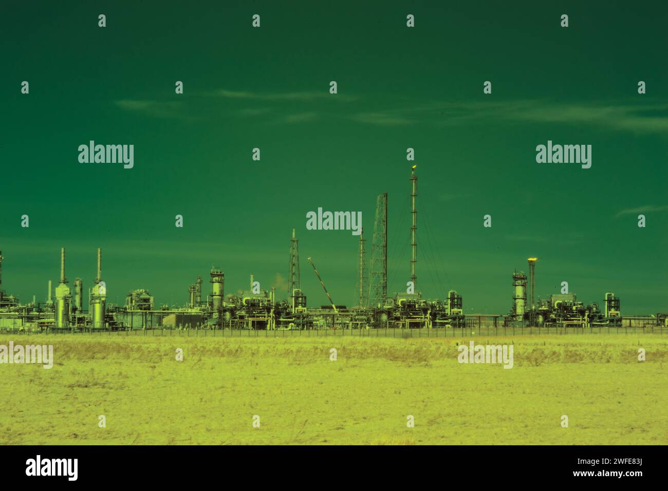 st fergus Gasterminal aberdeenshire schottland. Stockfoto