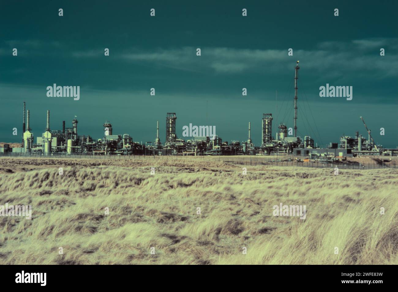 st fergus Gasterminal aberdeenshire schottland. Stockfoto