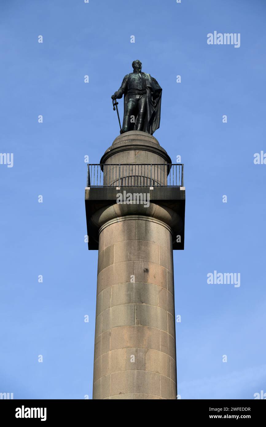 Duke of York Monument, St. Jame's Park, London, Großbritannien. Januar 2024 Stockfoto