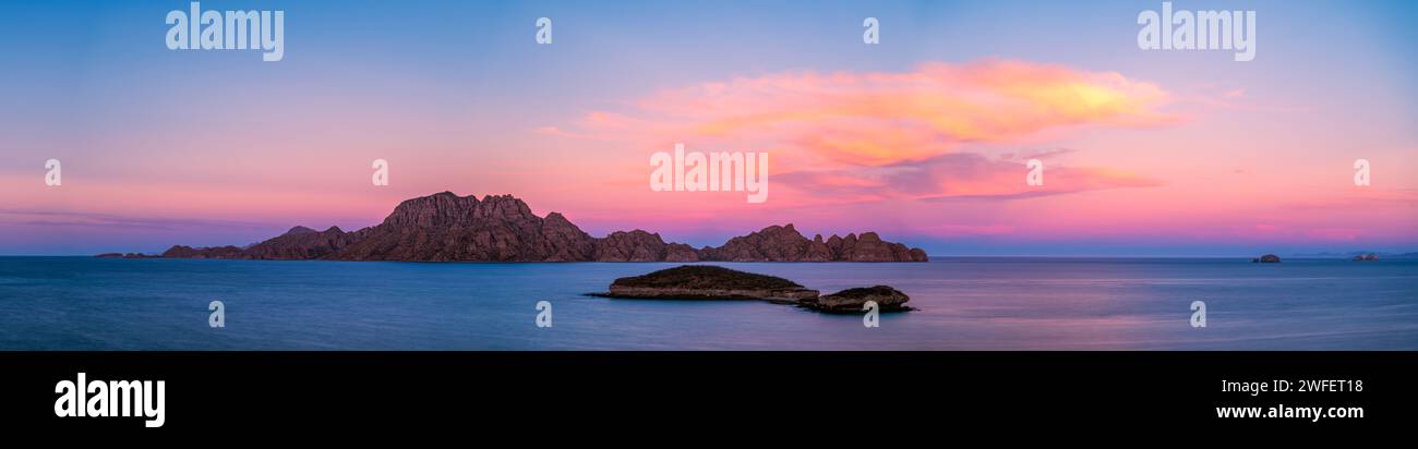 Danzante Island, Loreto Bay, Baja, California Sur, Mexiko Stockfoto