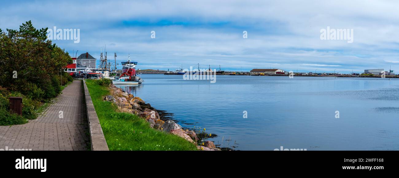 Saint Pierre Harbour, Neufundland, Kanada Stockfoto