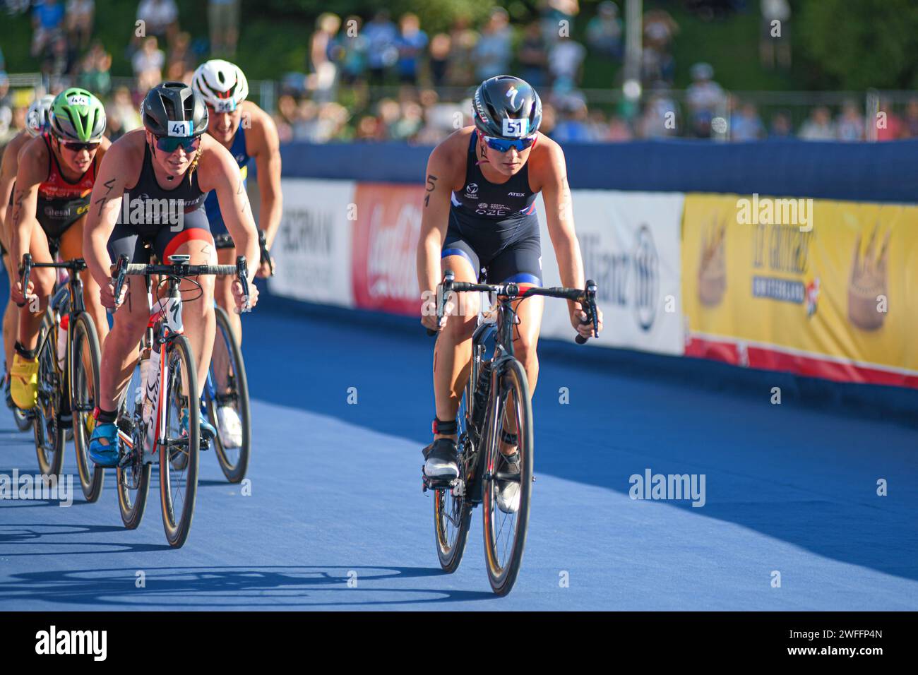 Heidi Jurankova (Tschechische Republik). Triathlon-Frauen. Europameisterschaften München 2022 Stockfoto