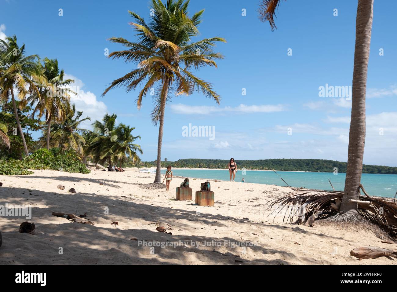Vor der Küste von Vieques, Pr Stockfoto