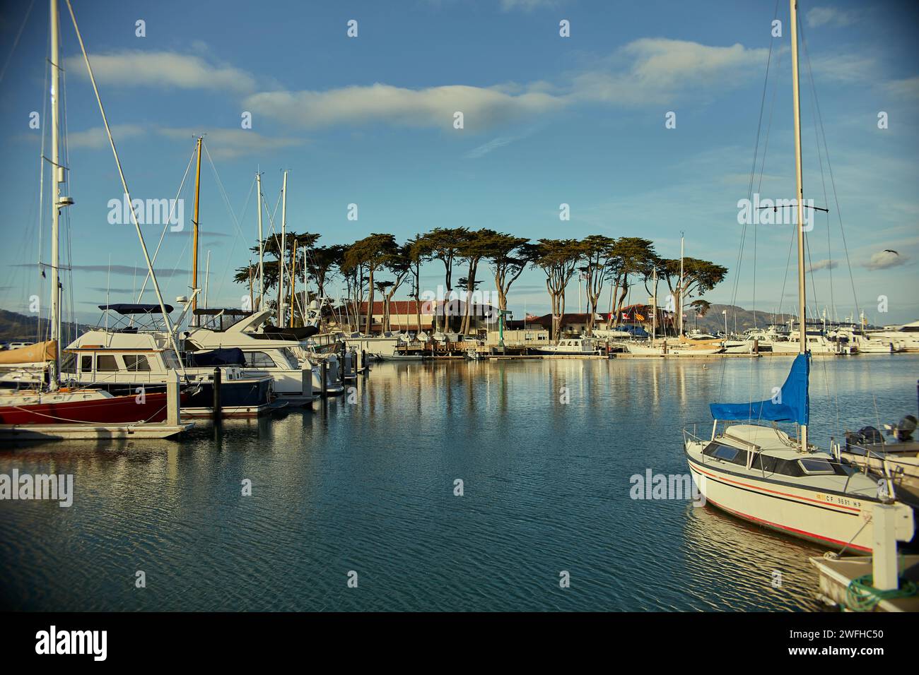 Boote in San Francisco Stockfoto