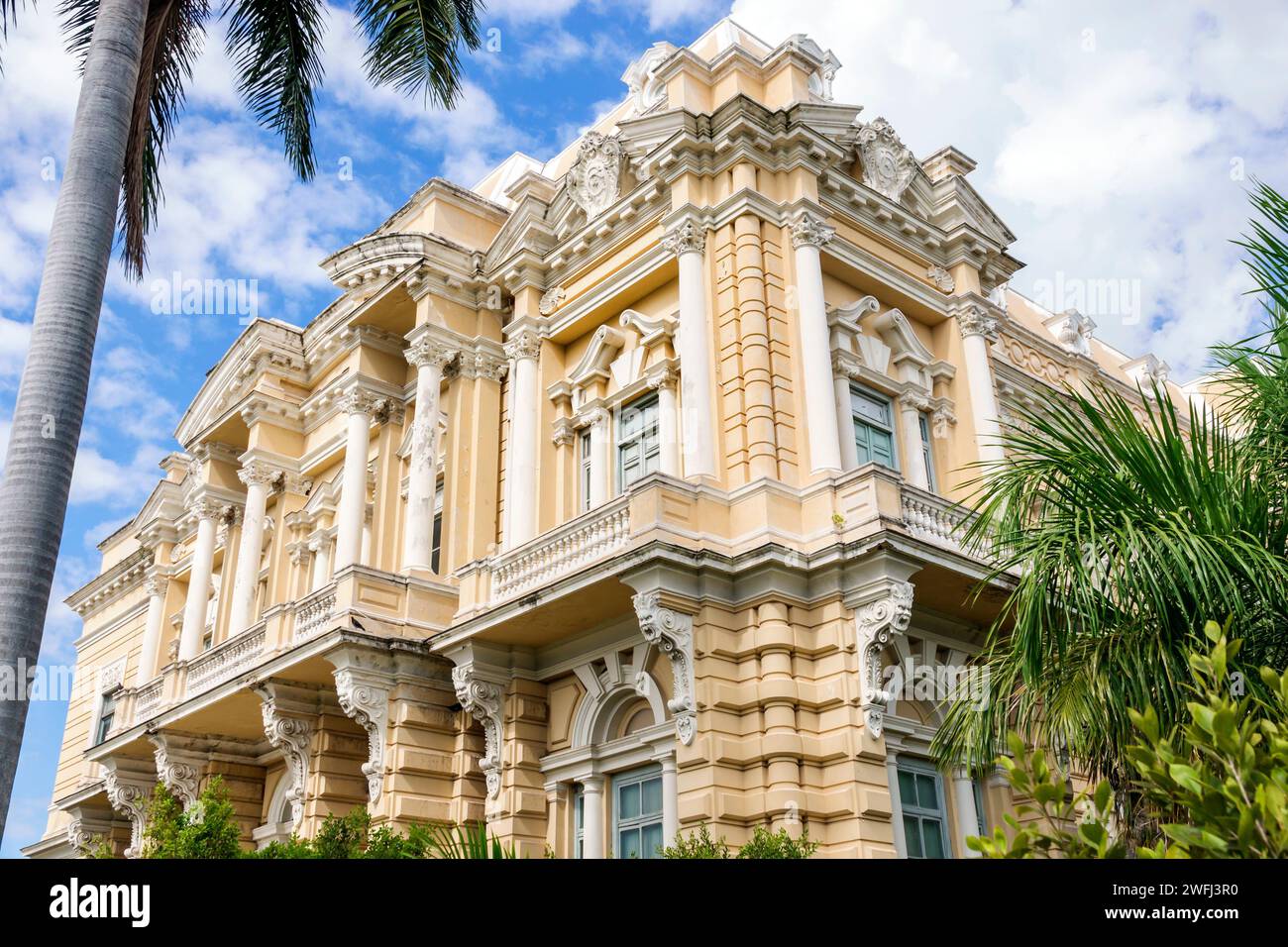 Merida Mexico, Zona Paseo Montejo Centro, Museo Regional de Antropologia, Palacio Kanton Villa Anthropologiemuseum, eklektische französische Barock Beaux Arts n Stockfoto