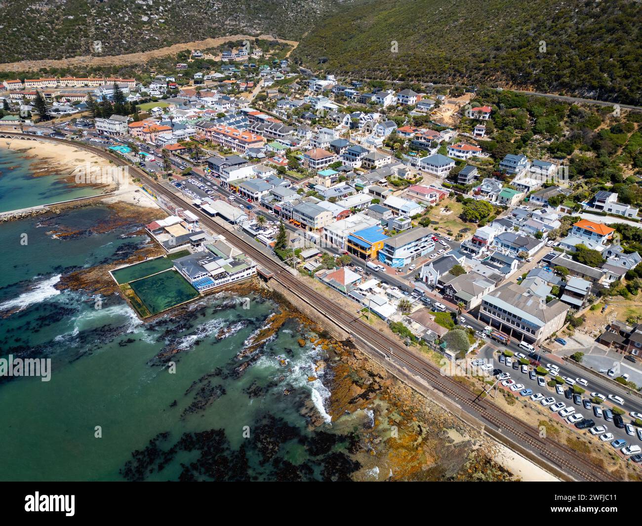 Kalk Bay, Kapstadt, False Bay, Südafrika Stockfoto