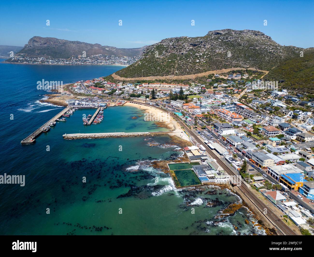 Kalk Bay, Kapstadt, False Bay, Südafrika Stockfoto