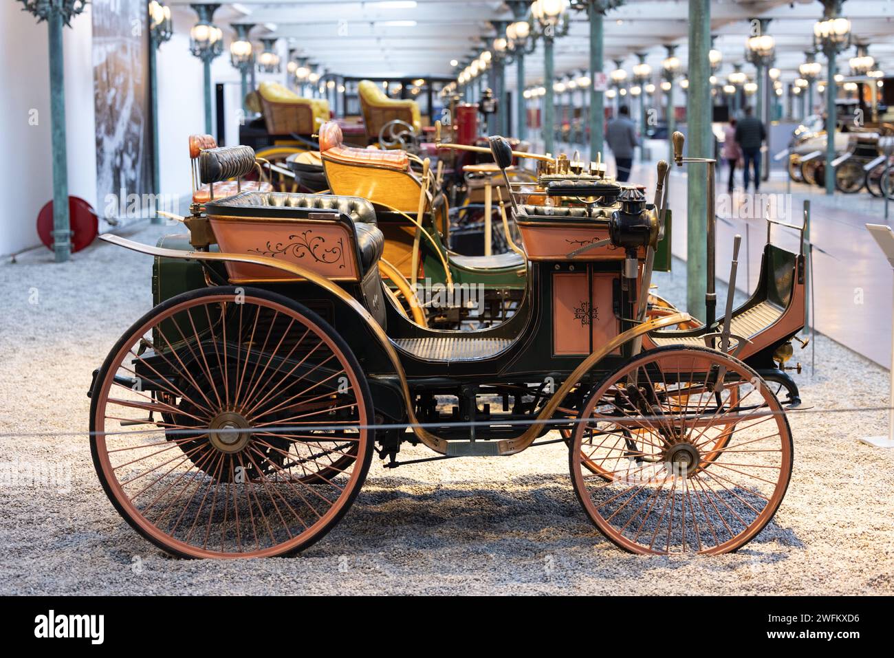 Sammlung von Oldtimern im Musée National de l'Automobile, Collection ...